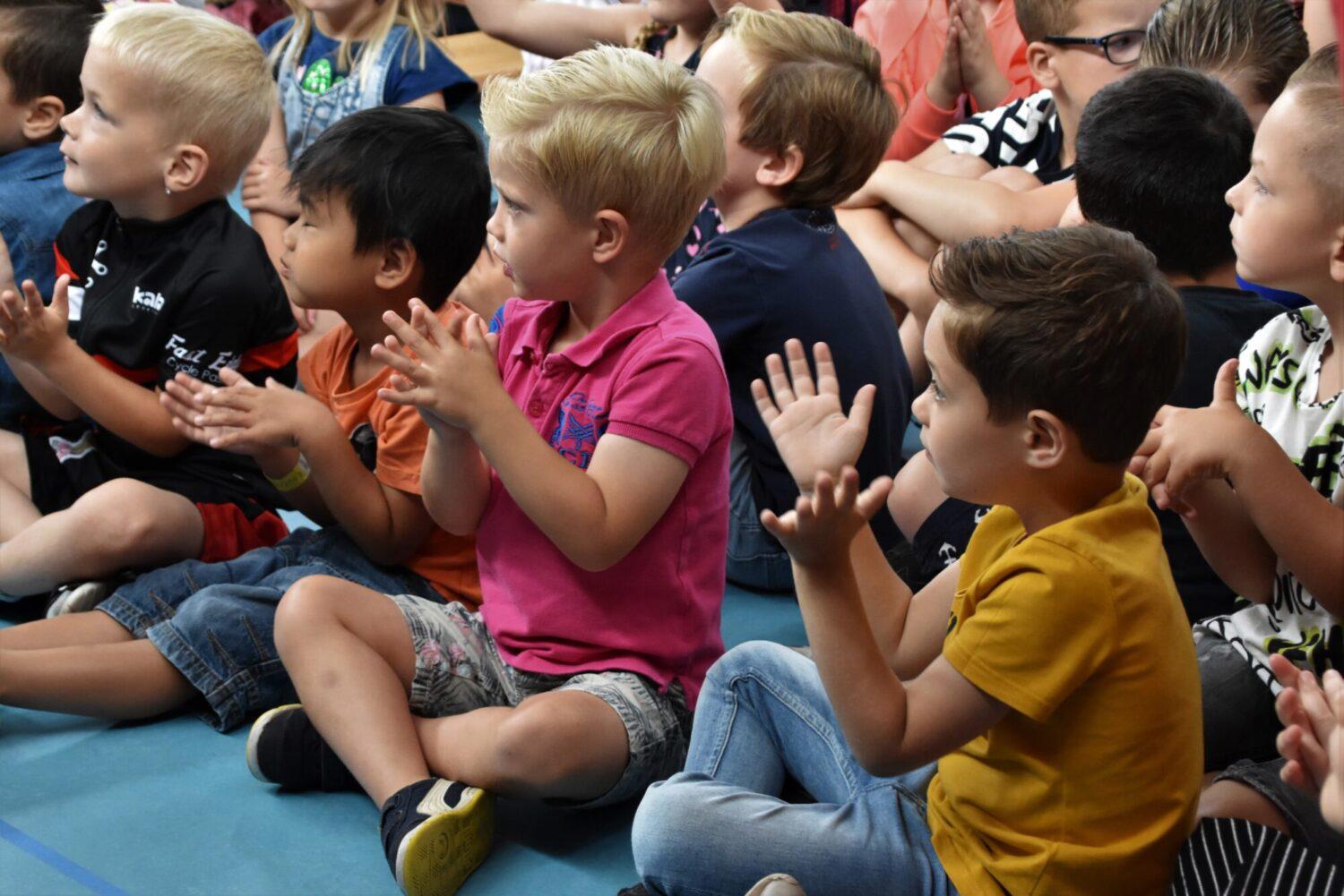 Het publiek wordt actief betrokken