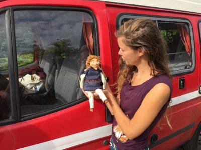 Bertus op reis met de camper