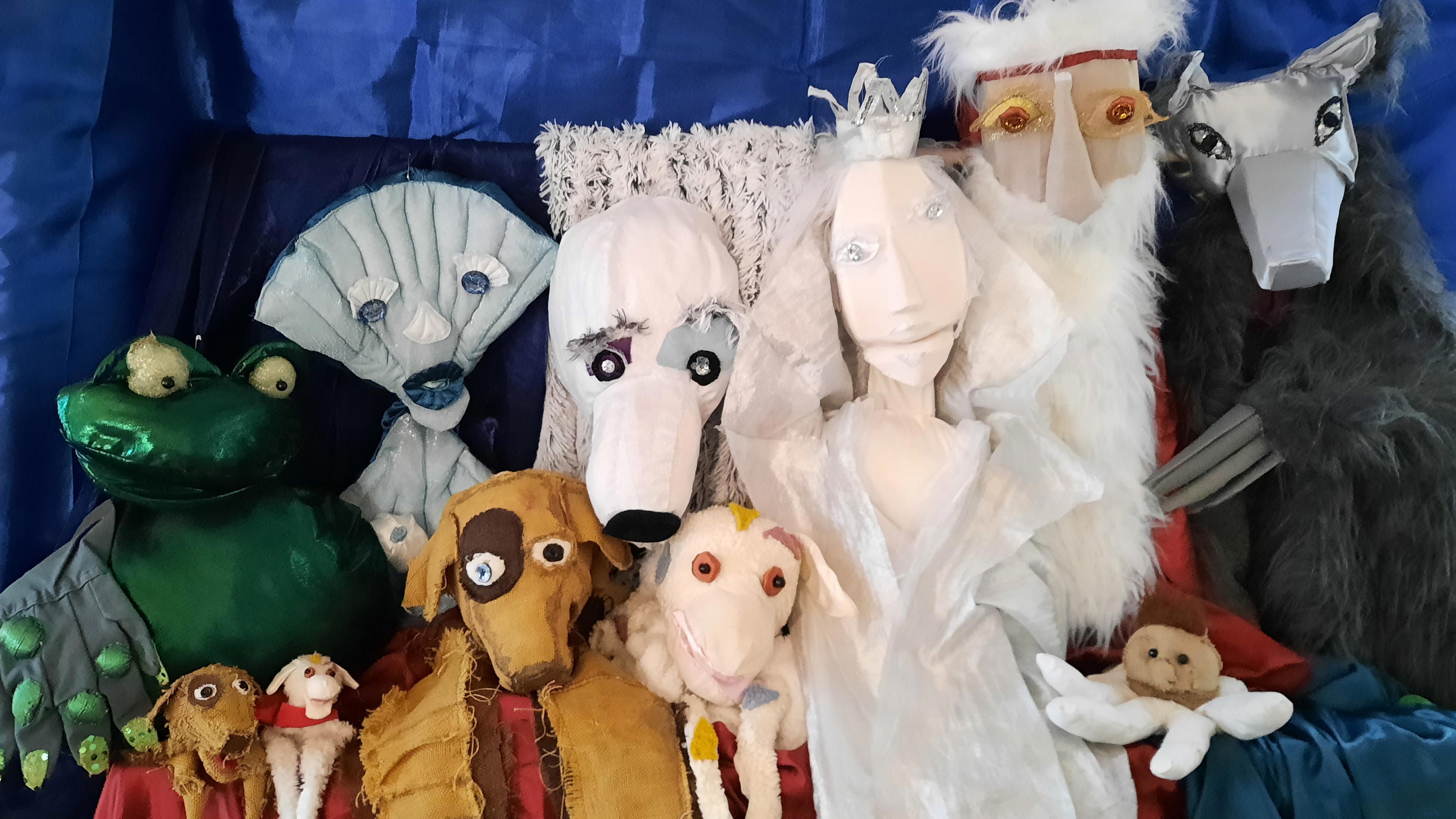 De poppen, gemaakt door Alice