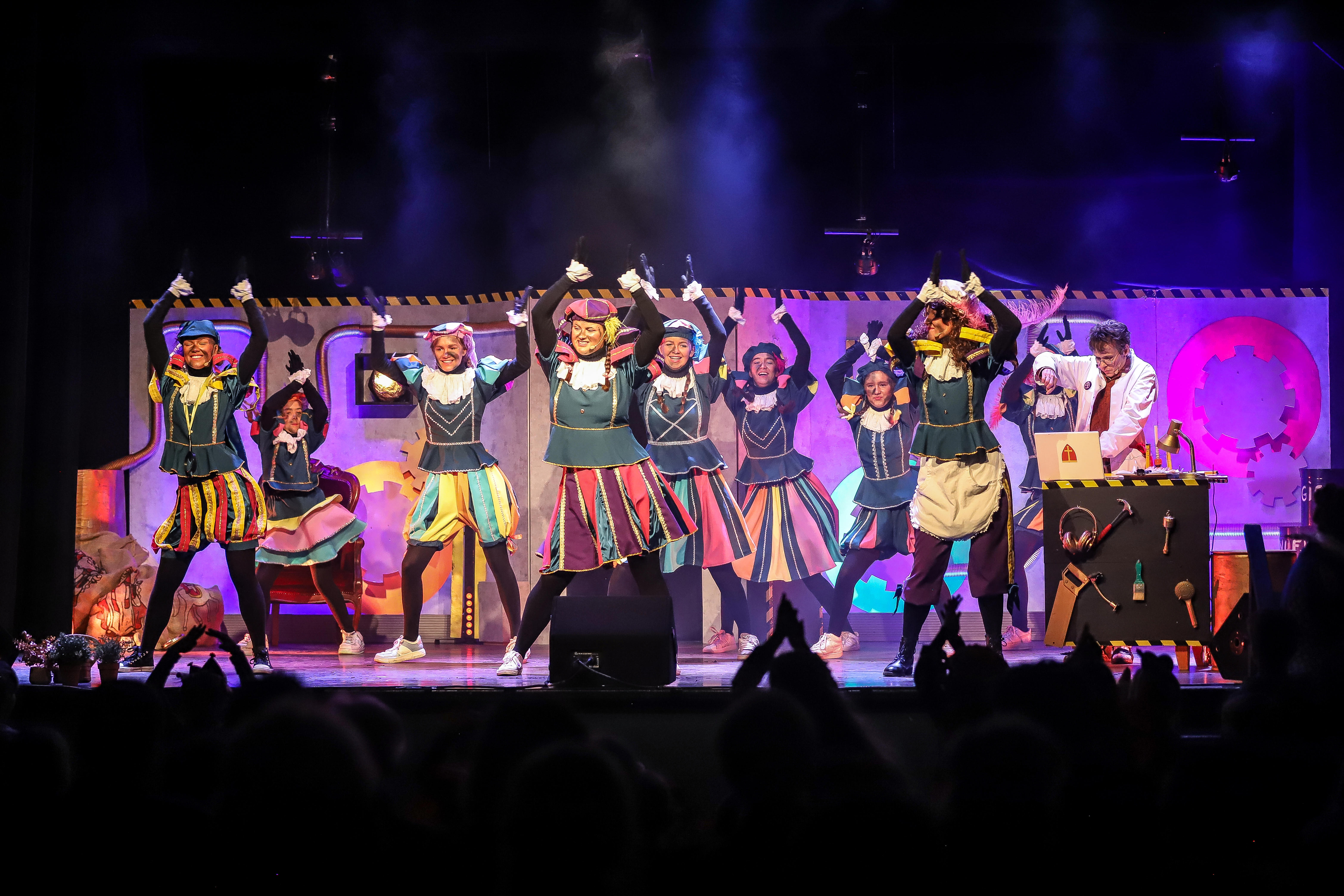 Showbeeld uit Pepernotenshow 2024