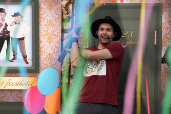 Feest in het feesthotel! Melvin Kunst