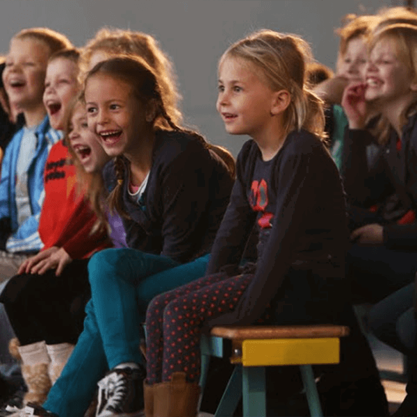 Kindertheater op school