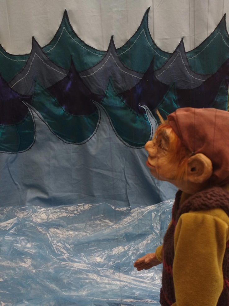 Mannetje Piet gaat naar zee