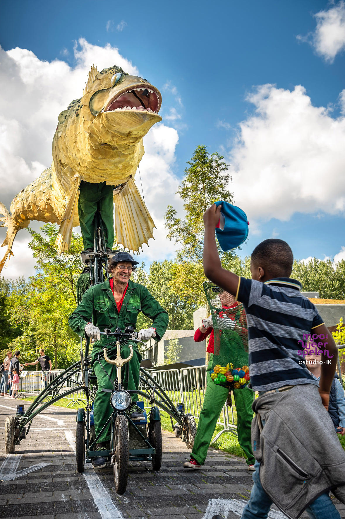 Interactie met het publiek