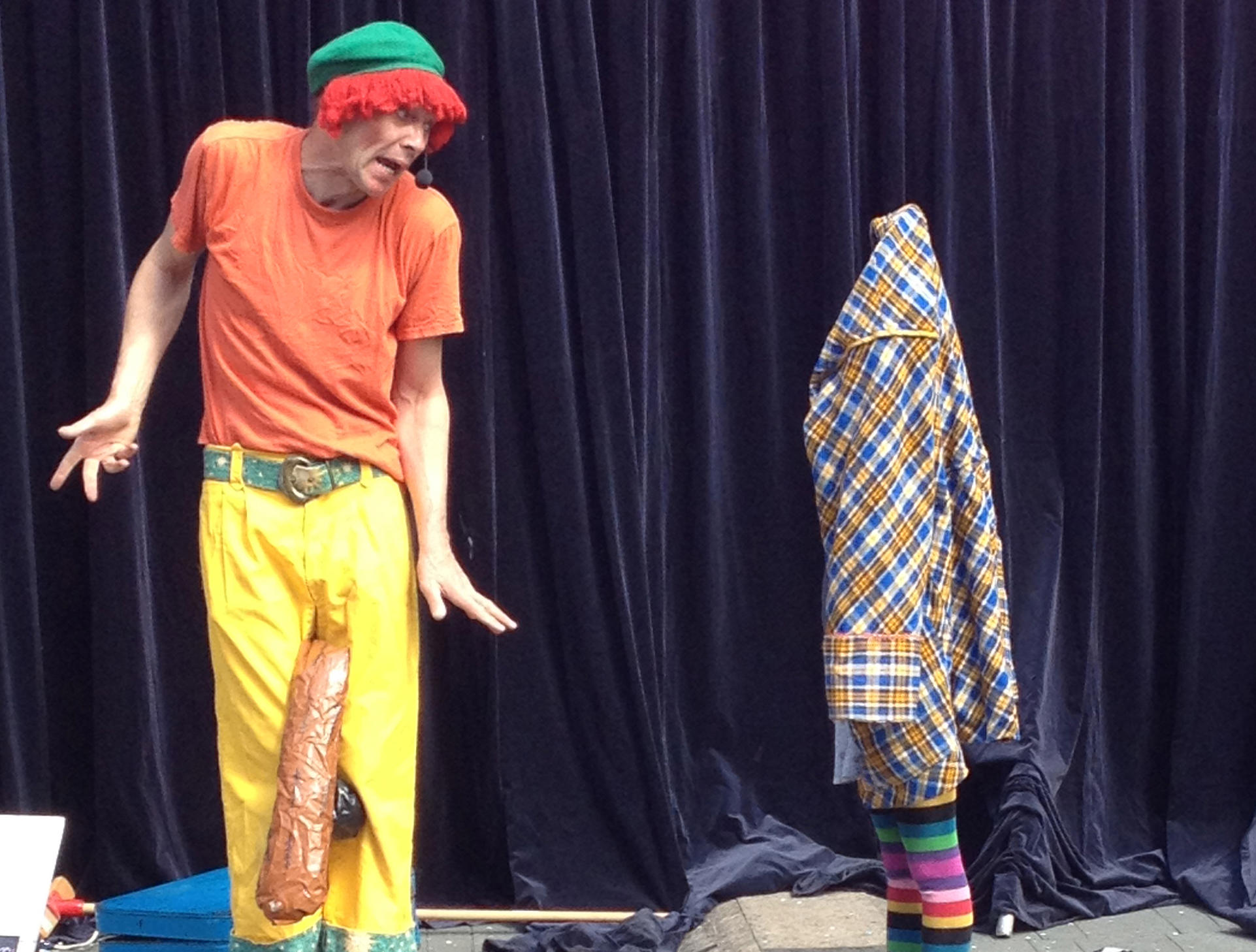 Een levende kapstok?