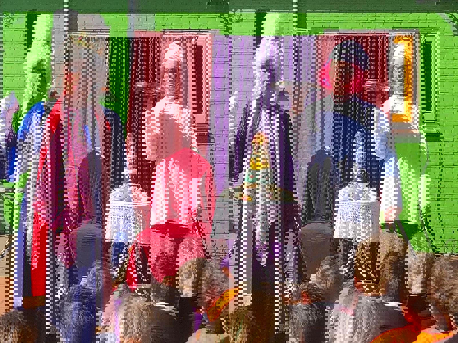 Gelukkig is er een kok die gezond eten kookt.