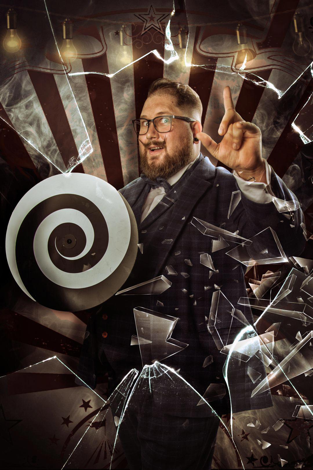 Goochelaar Tim Horsting Draaischijf