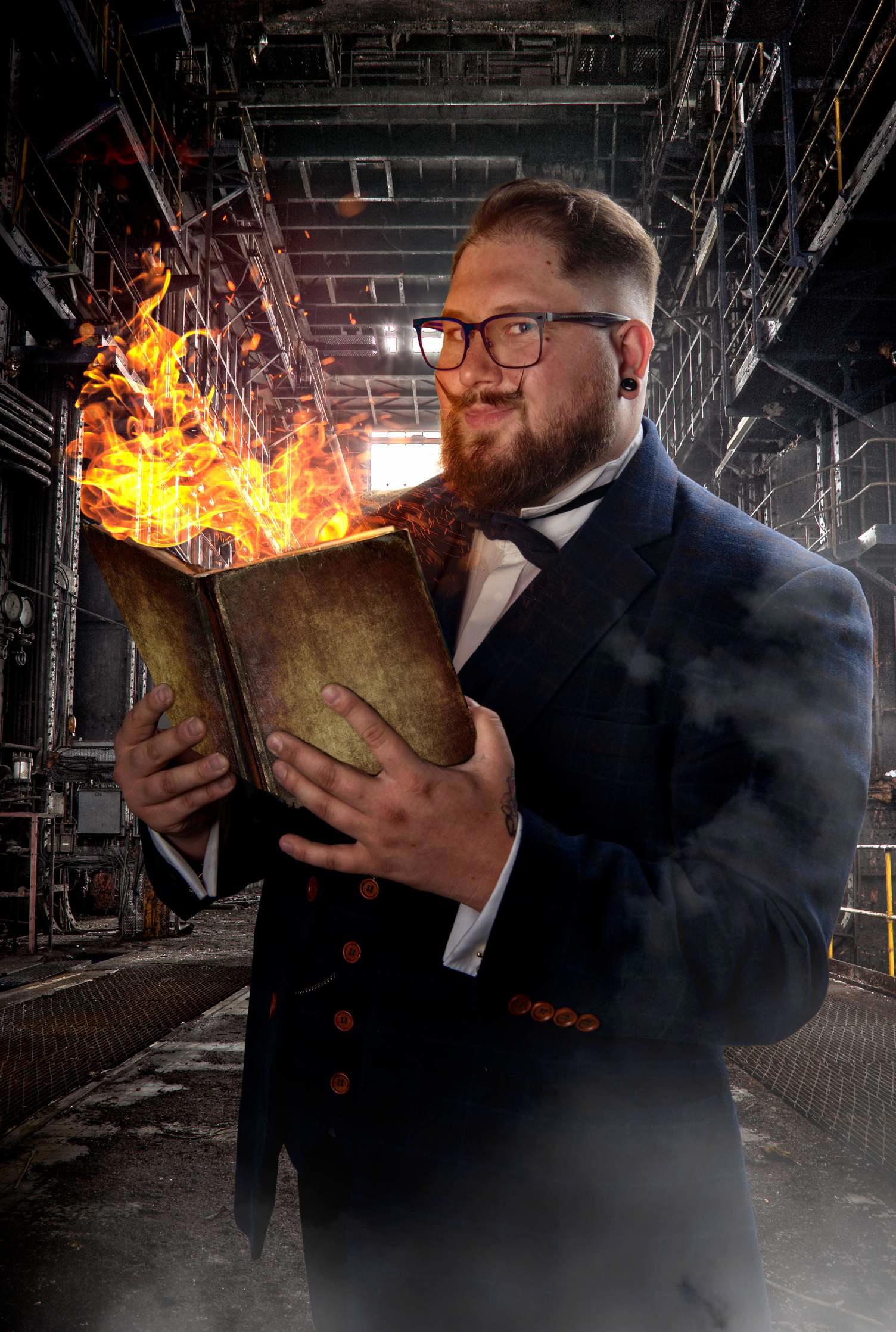 Goochelaar Tim Horsting Vuurboek