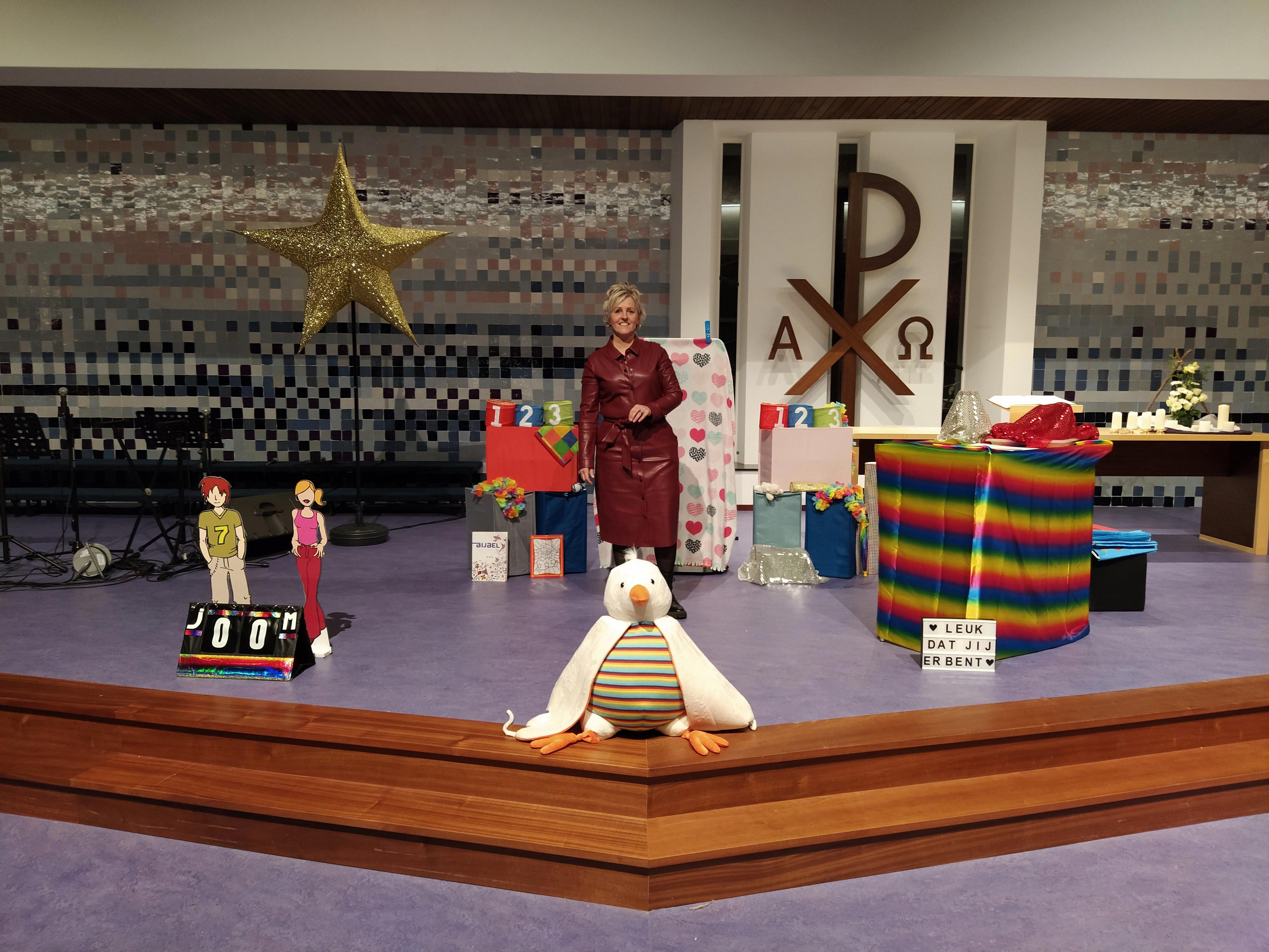 Christelijke voorstelling over het Kerstfeest