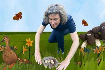 Edje wil graag spelen! Lente-voorstelling