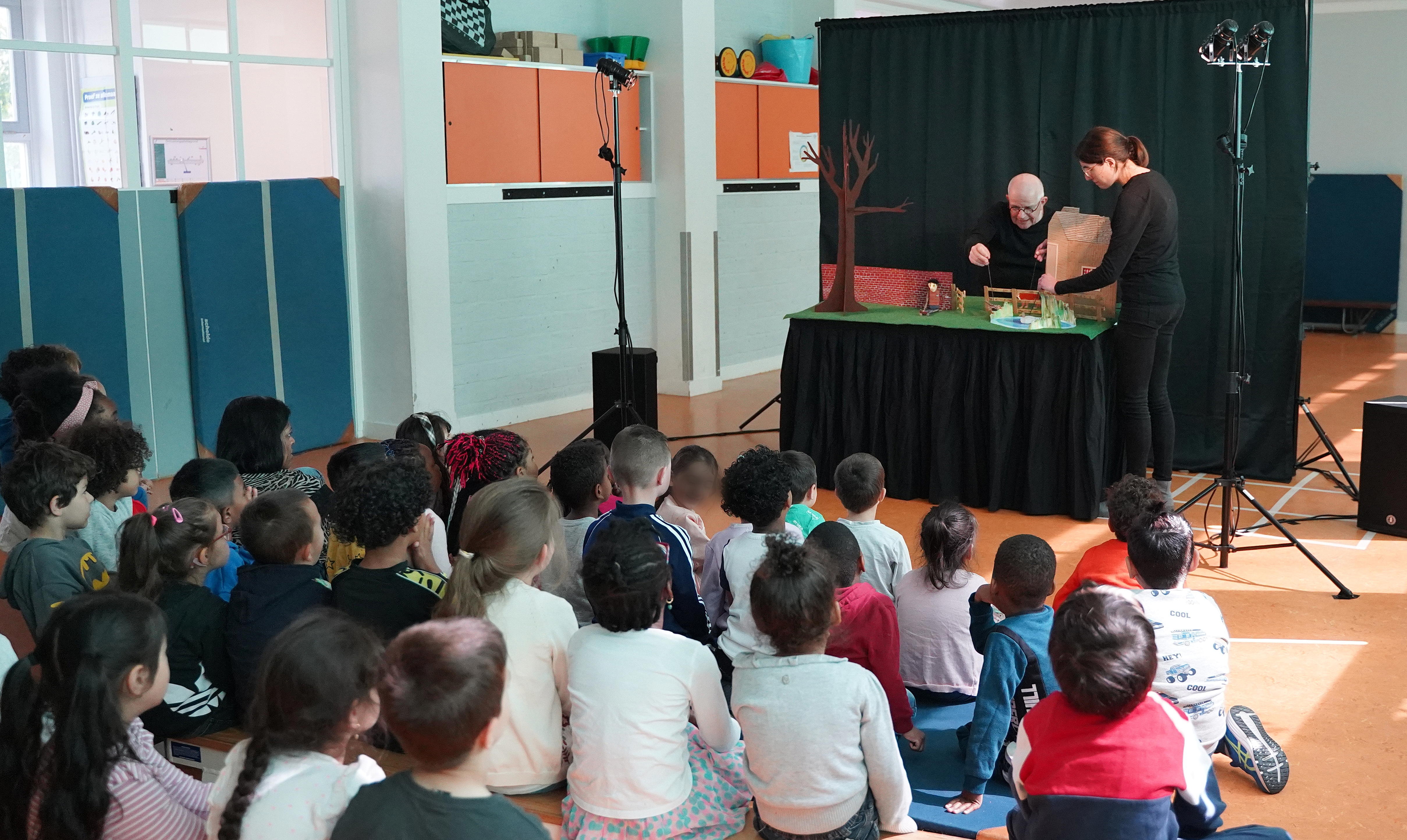 voorbeeld opstelling in speellokaal