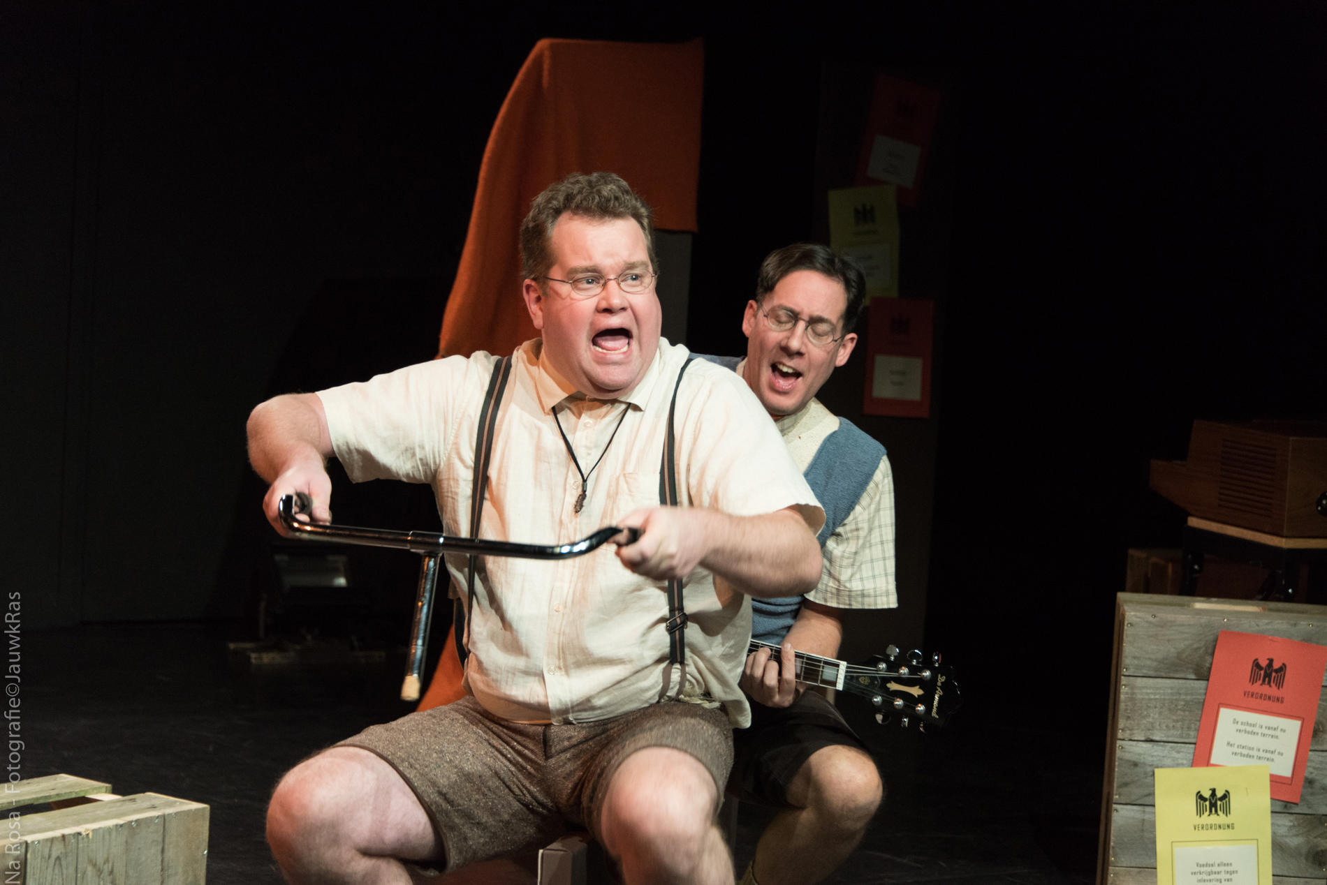 Fietsen op anti-plofbanden - au