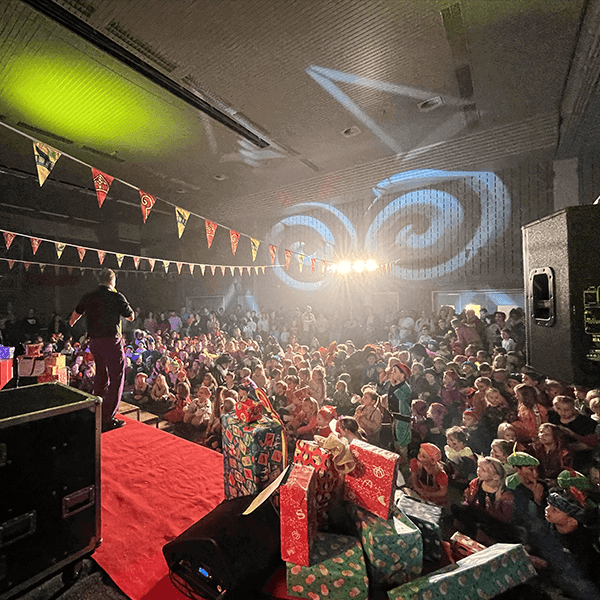 Sinterklaasshow op school