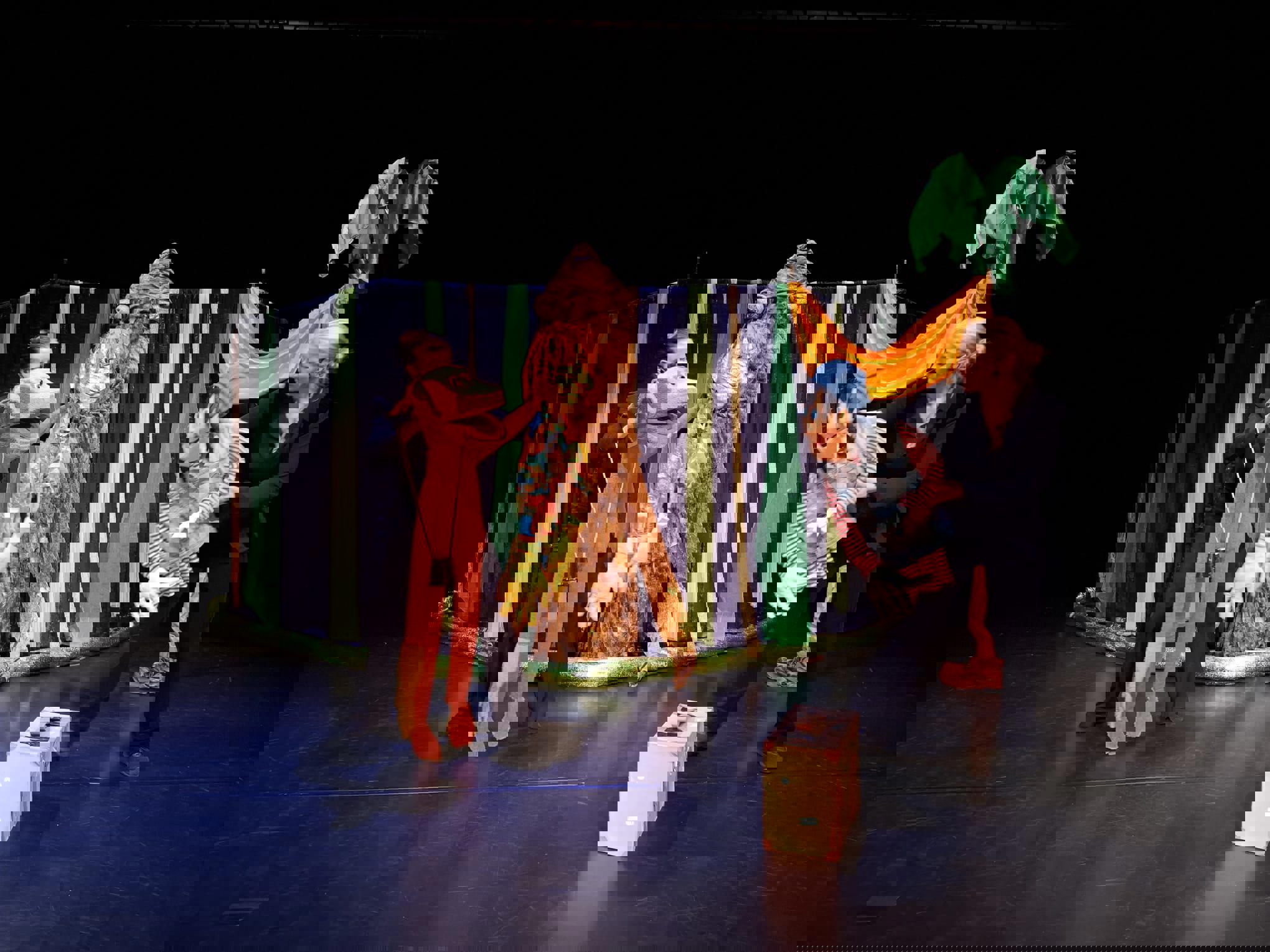 Redders van het Regenwoud, voorstelling Scagontheater