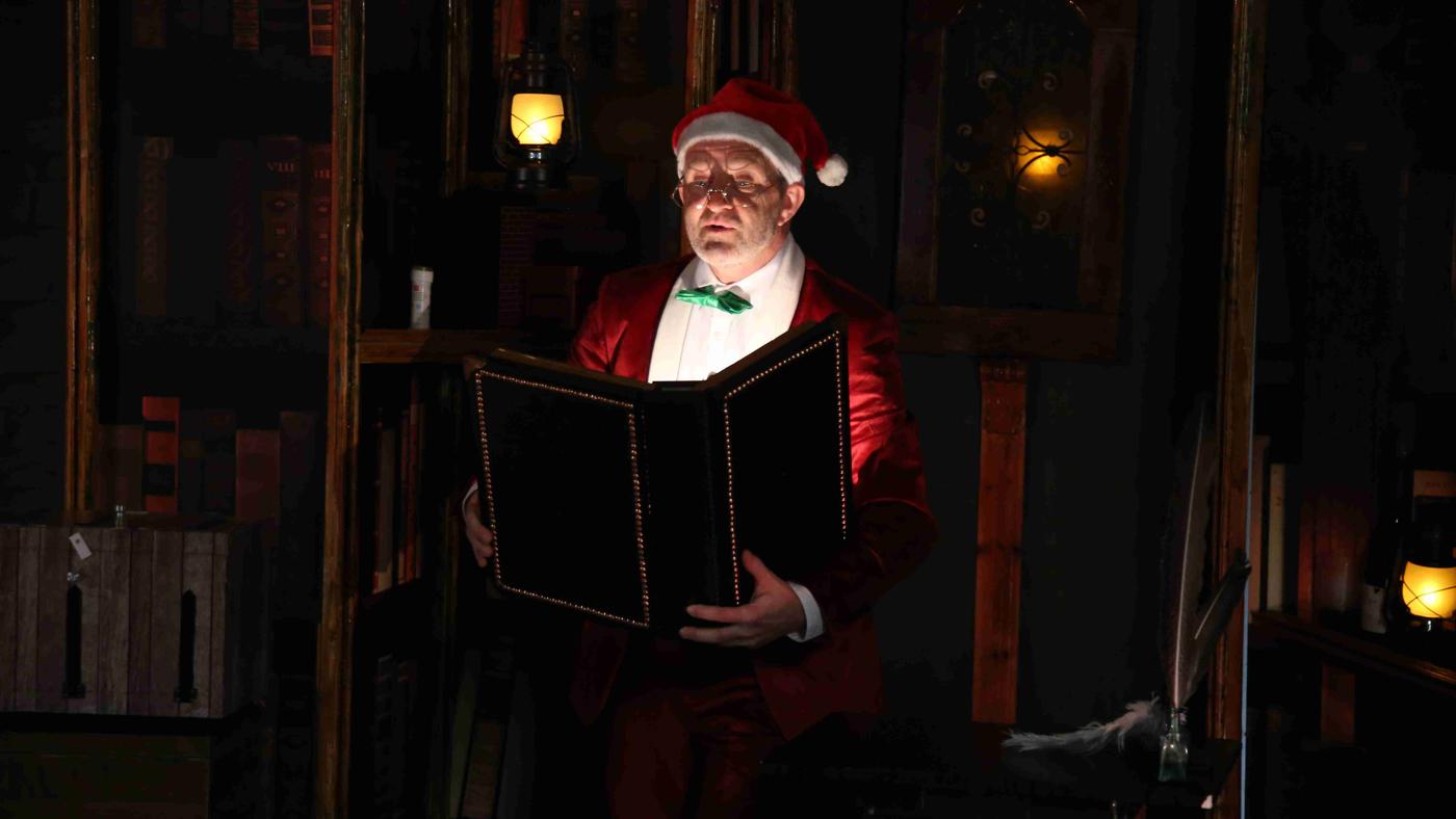 De betoverende bibliotheek een winterverhaal