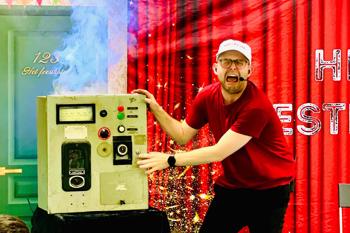 De Recycle machine! Melvin Kunst